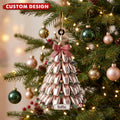 Personalized Ballet Shoe Christmas Tree Ornament - Ballet Dancer Gift