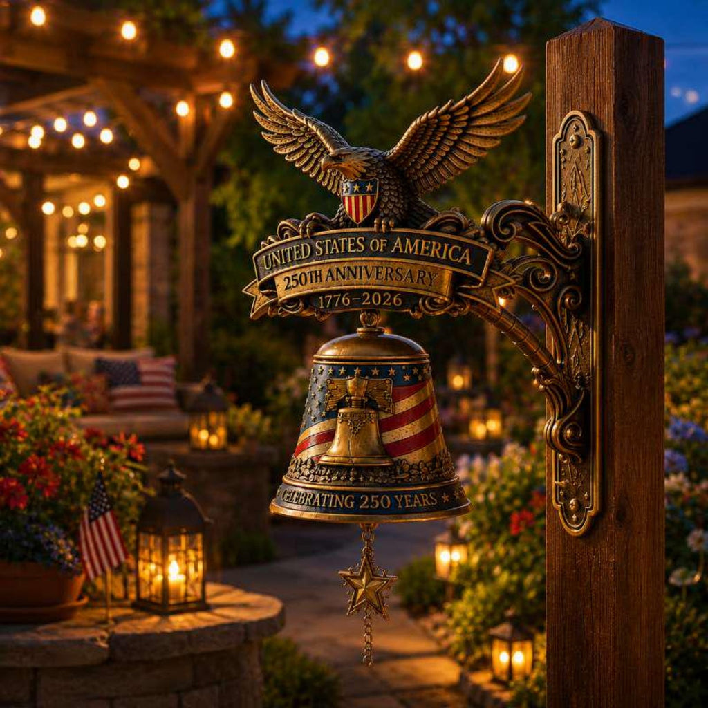 USA 250th Anniversary Door Bell - Independence Day Gift